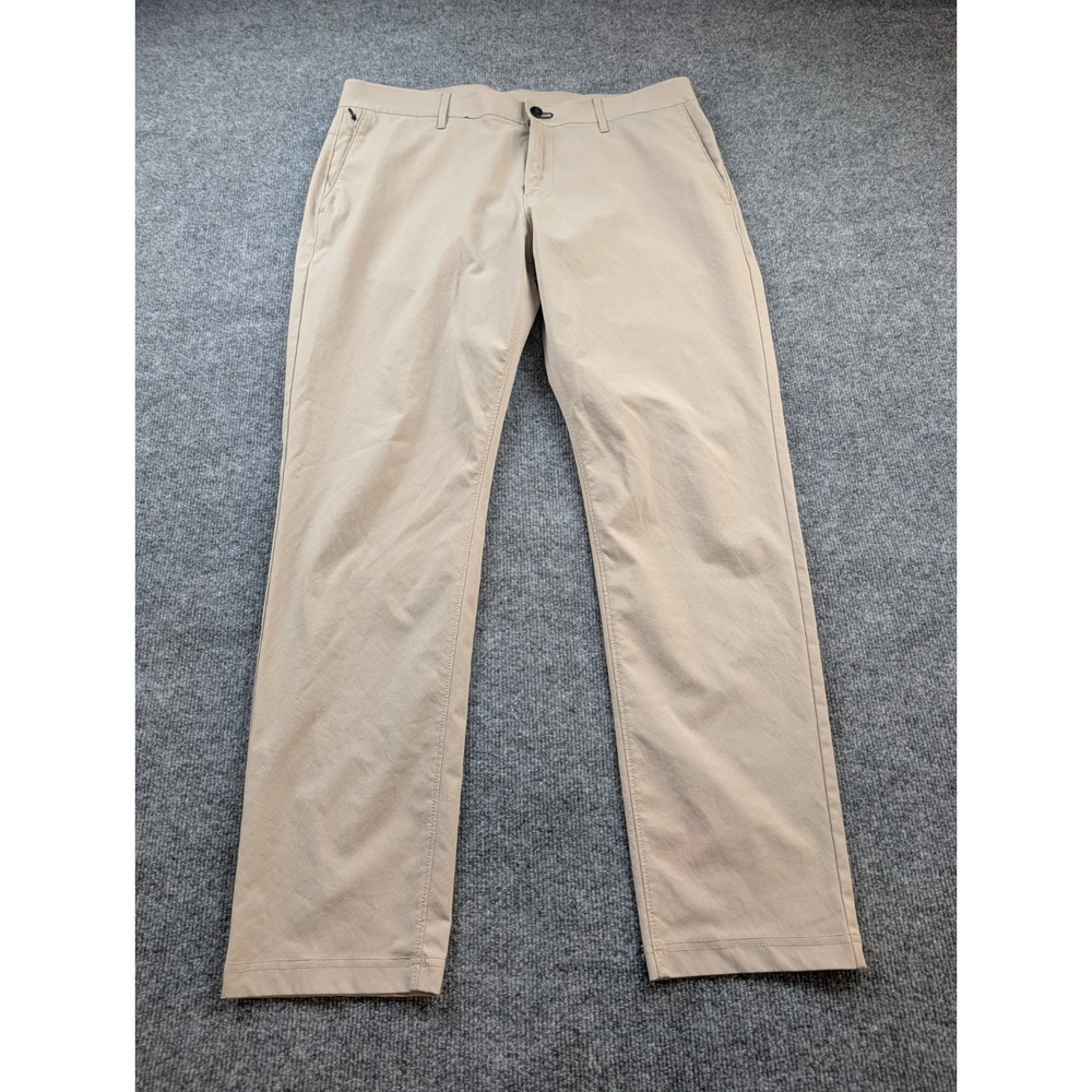 Public Rec Men's 34x30 Tan Dealmaker Workday Performance Chino Golf Pants